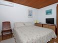 Bedroom 1 Mandre, Bedroom 1 in the apartment, air condition available, (pet friendly) and WiFi.