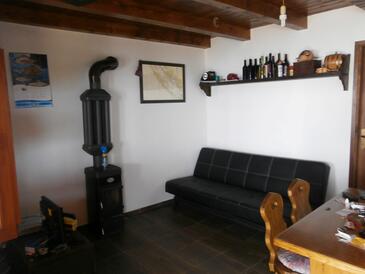 Living room Donje More, Living room in the house, dopusteni kucni ljubimci i WIFI.
