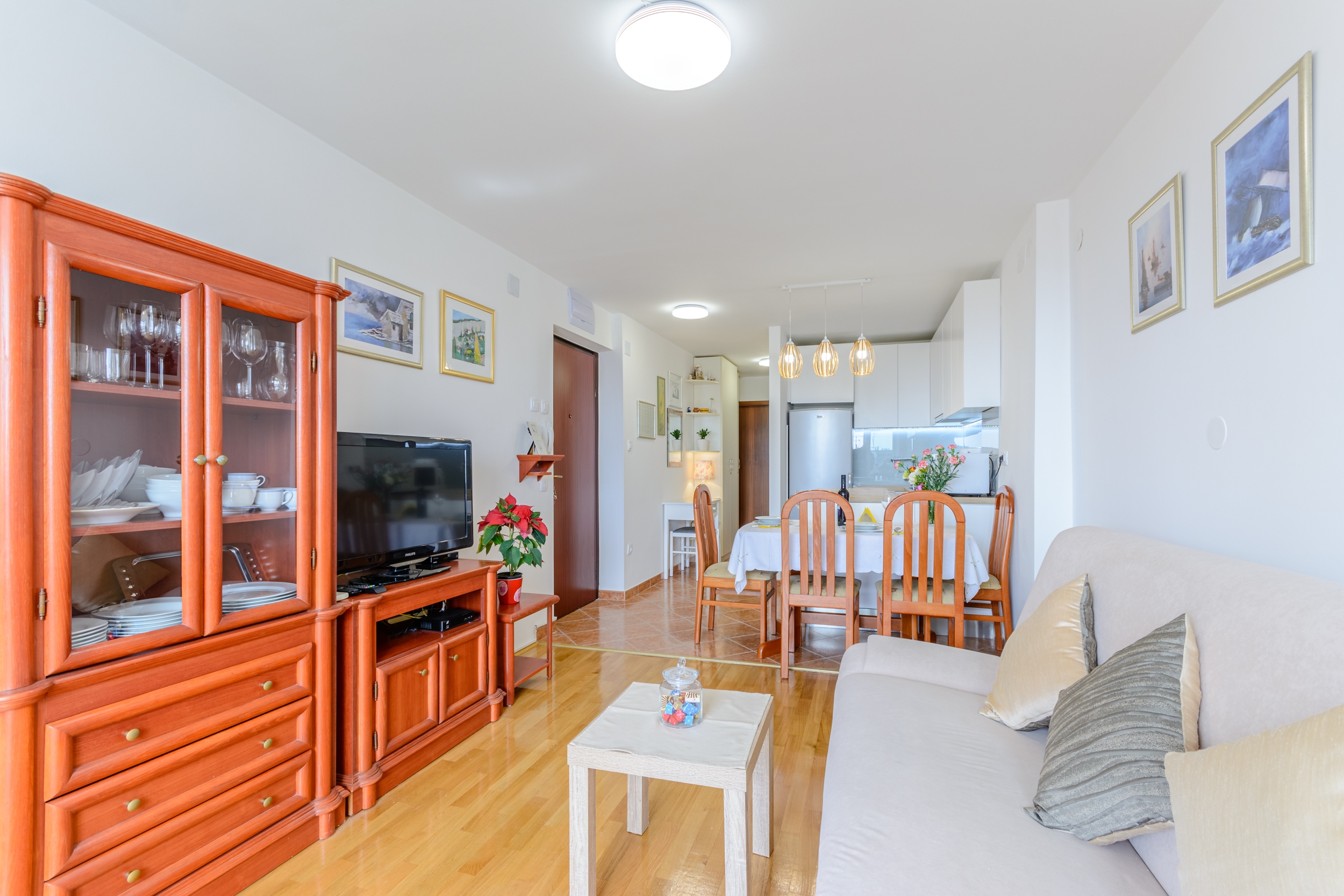 One bedroom apartment with balcony and sea view Split  A-a