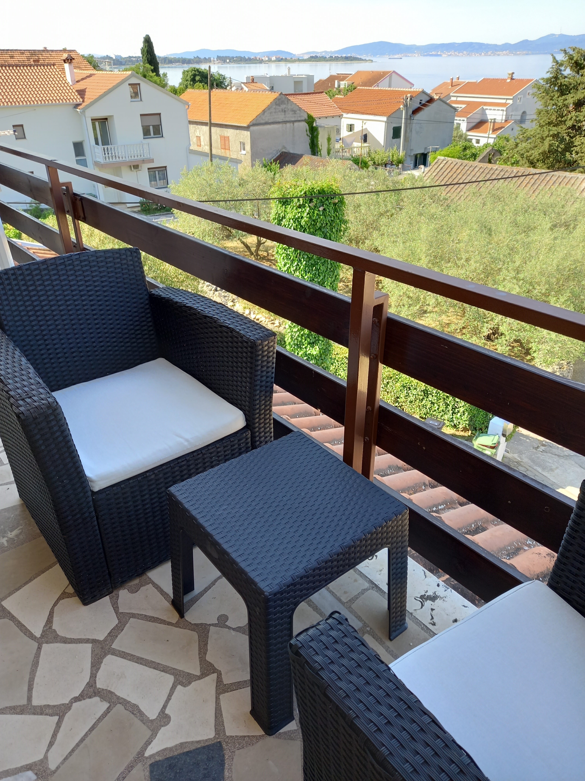 One bedroom apartment with balcony and sea view Zadar - Diklo, Zadar  A-a