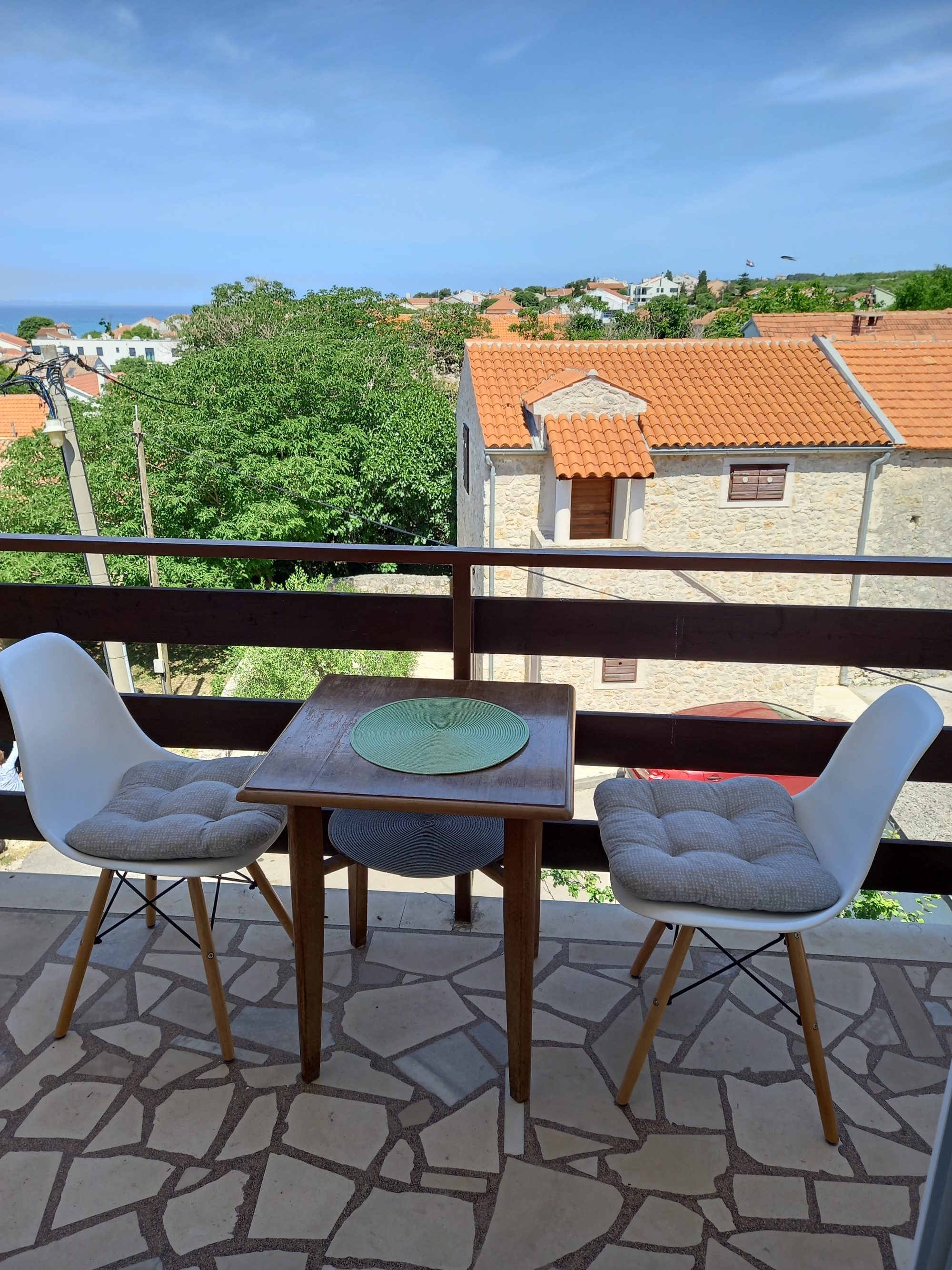 One bedroom apartment with balcony and sea view Zadar - Diklo, Zadar  A-a