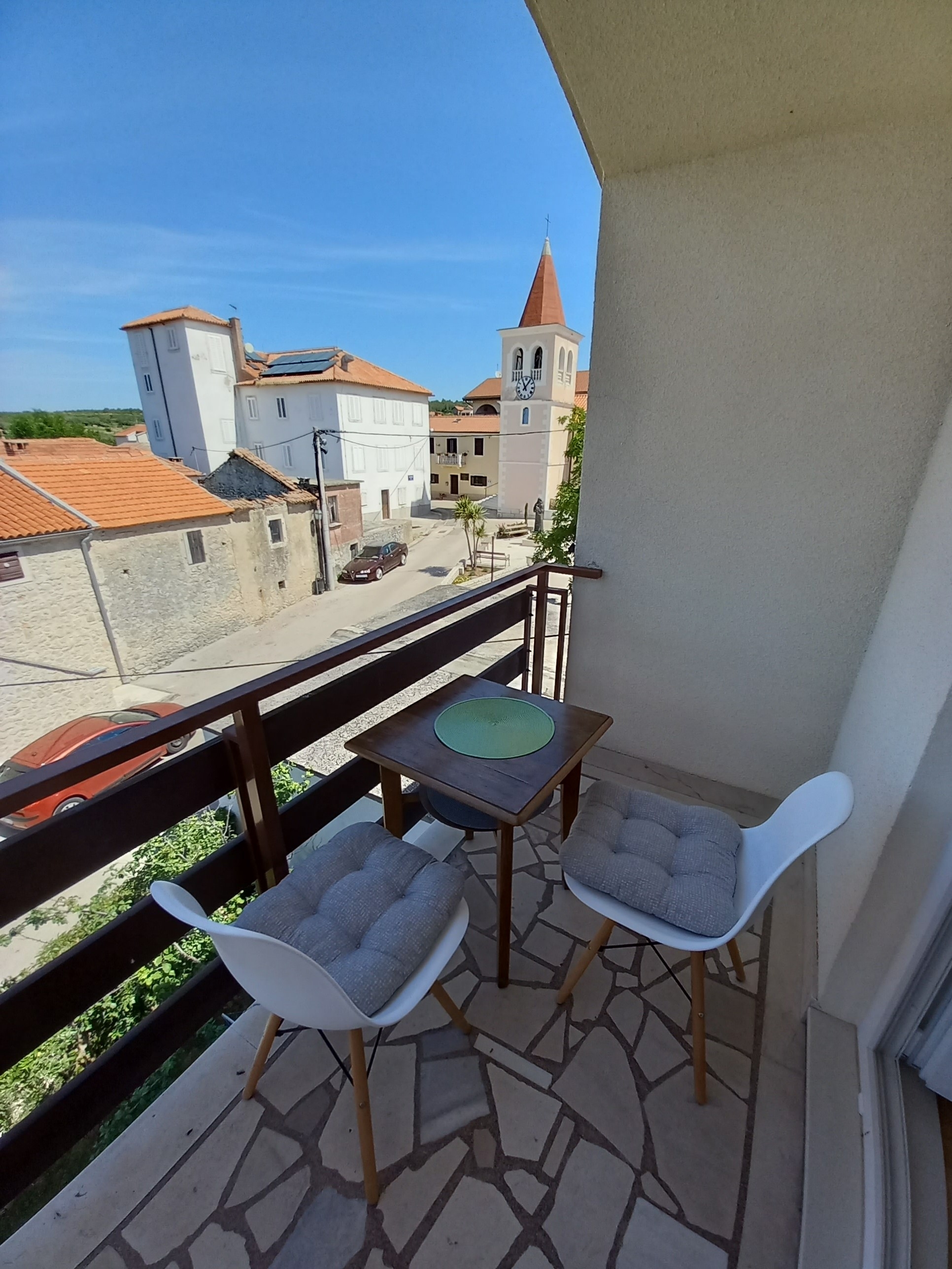 One bedroom apartment with balcony and sea view Zadar - Diklo, Zadar  A-a