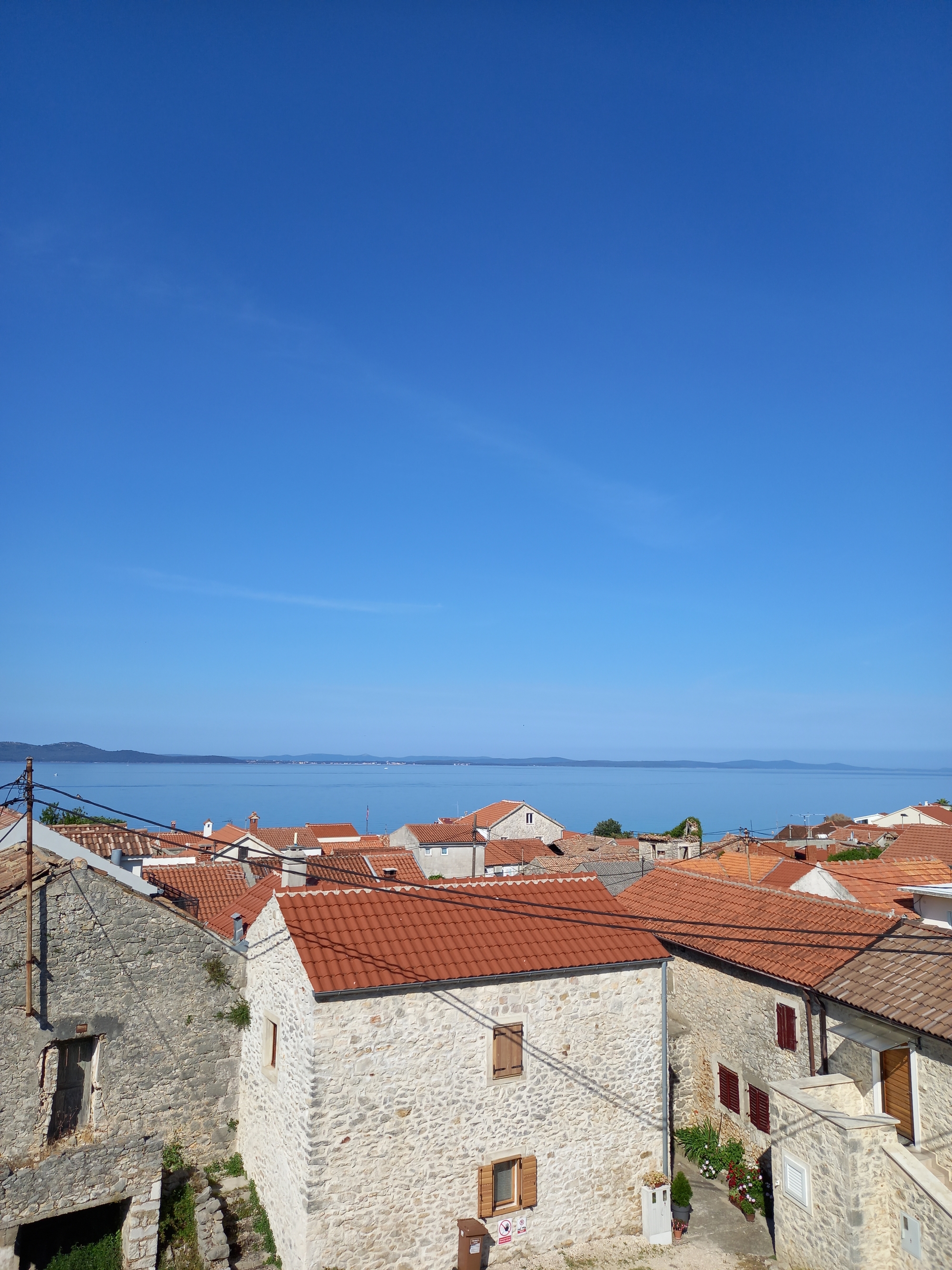 One bedroom apartment with balcony and sea view Zadar - Diklo, Zadar  A-b