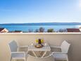 Duće, Balcon 1 dans l’hébergement en type apartment, avec la vue sur la mer et WiFi.