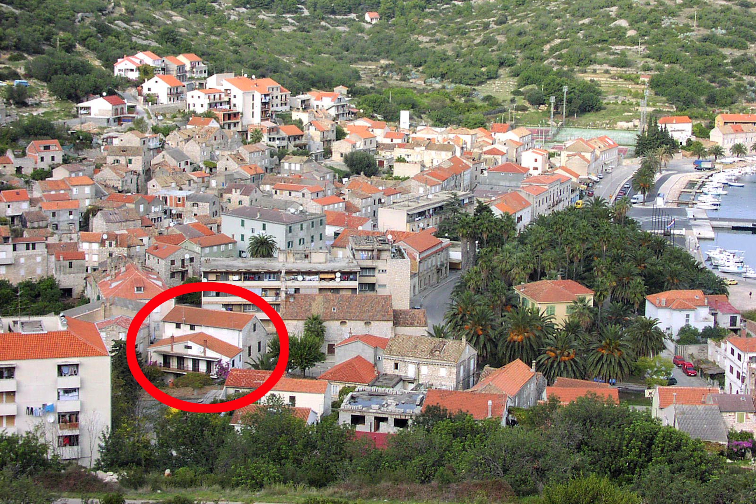 Studio flat with air-conditioning Vis (AS-1170-a)