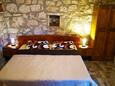 Ložnice 1 Gornje Planjane, Ložnice 1 v ubytování typu house, s klimatizací, domácí mazlíčci povoleni a WiFi.