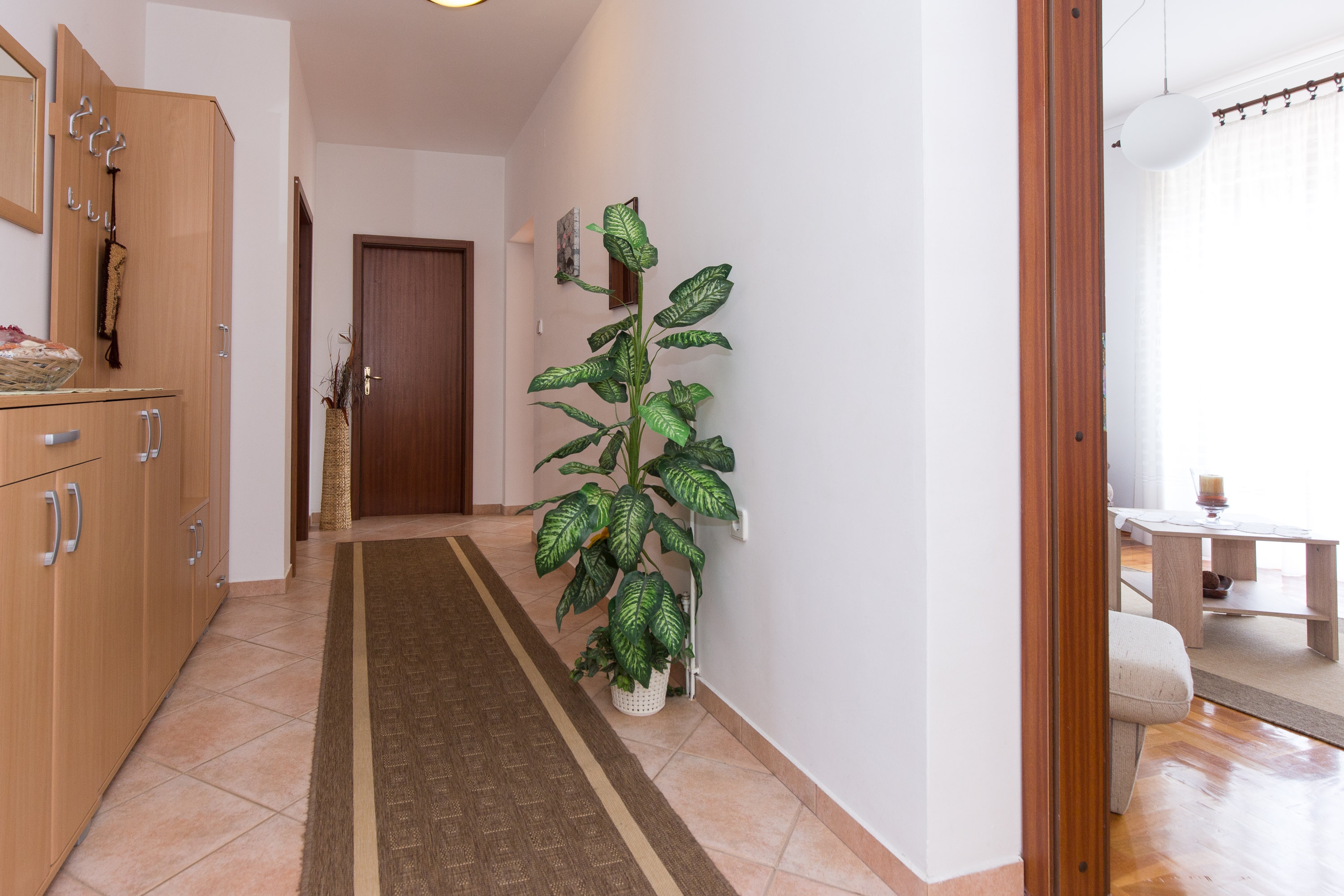Three bedroom apartment with balcony and sea view Novi Vinodolski  A-a