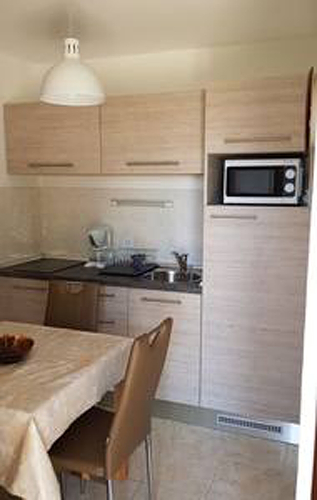 One bedroom apartment with balcony and sea view Novi Vinodolski  A-b