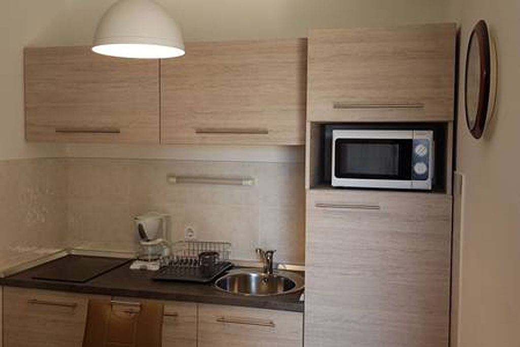 One bedroom apartment with balcony and sea view Novi Vinodolski  A-b