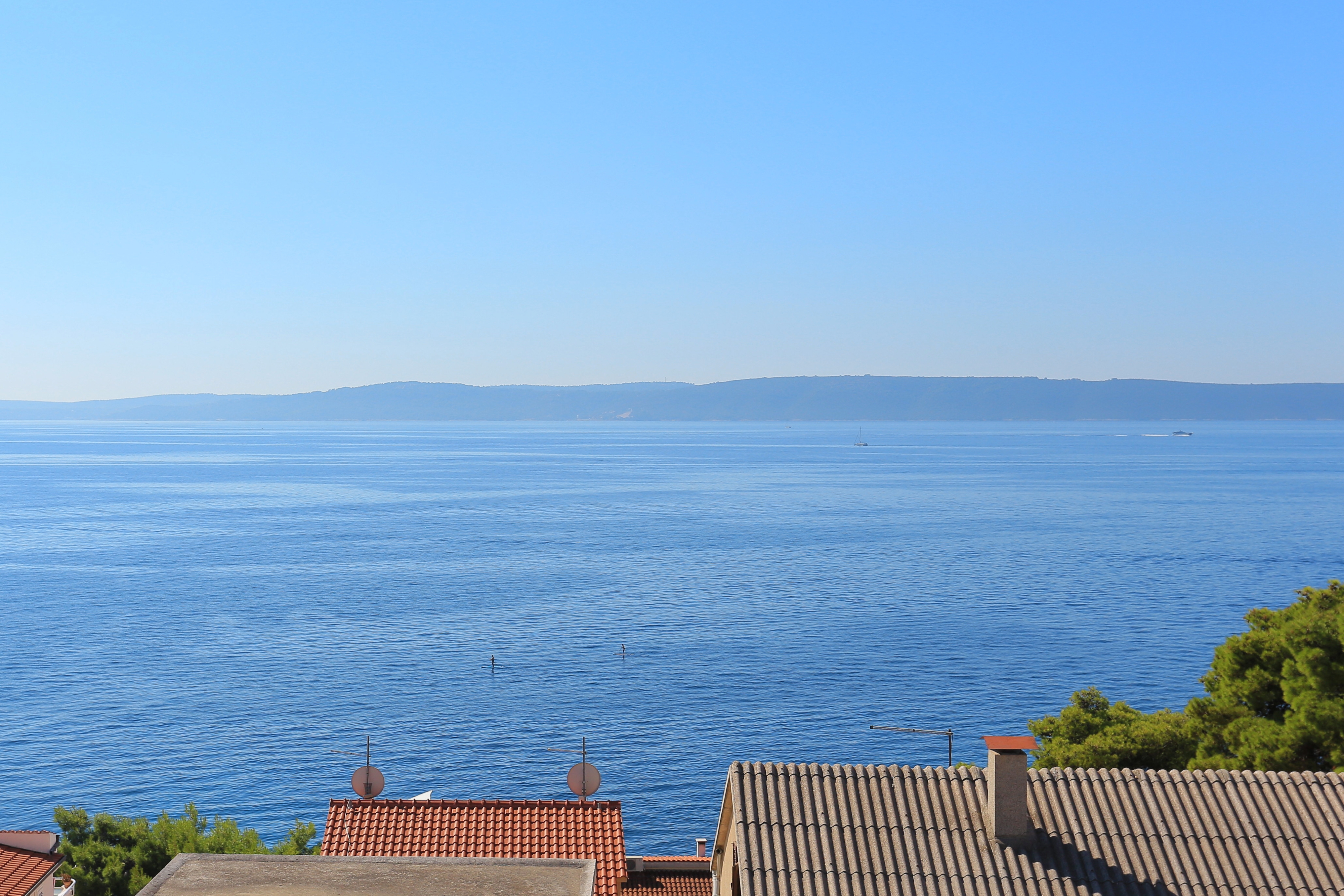 One bedroom apartment with terrace and sea view Rastići, Čiovo  A-a