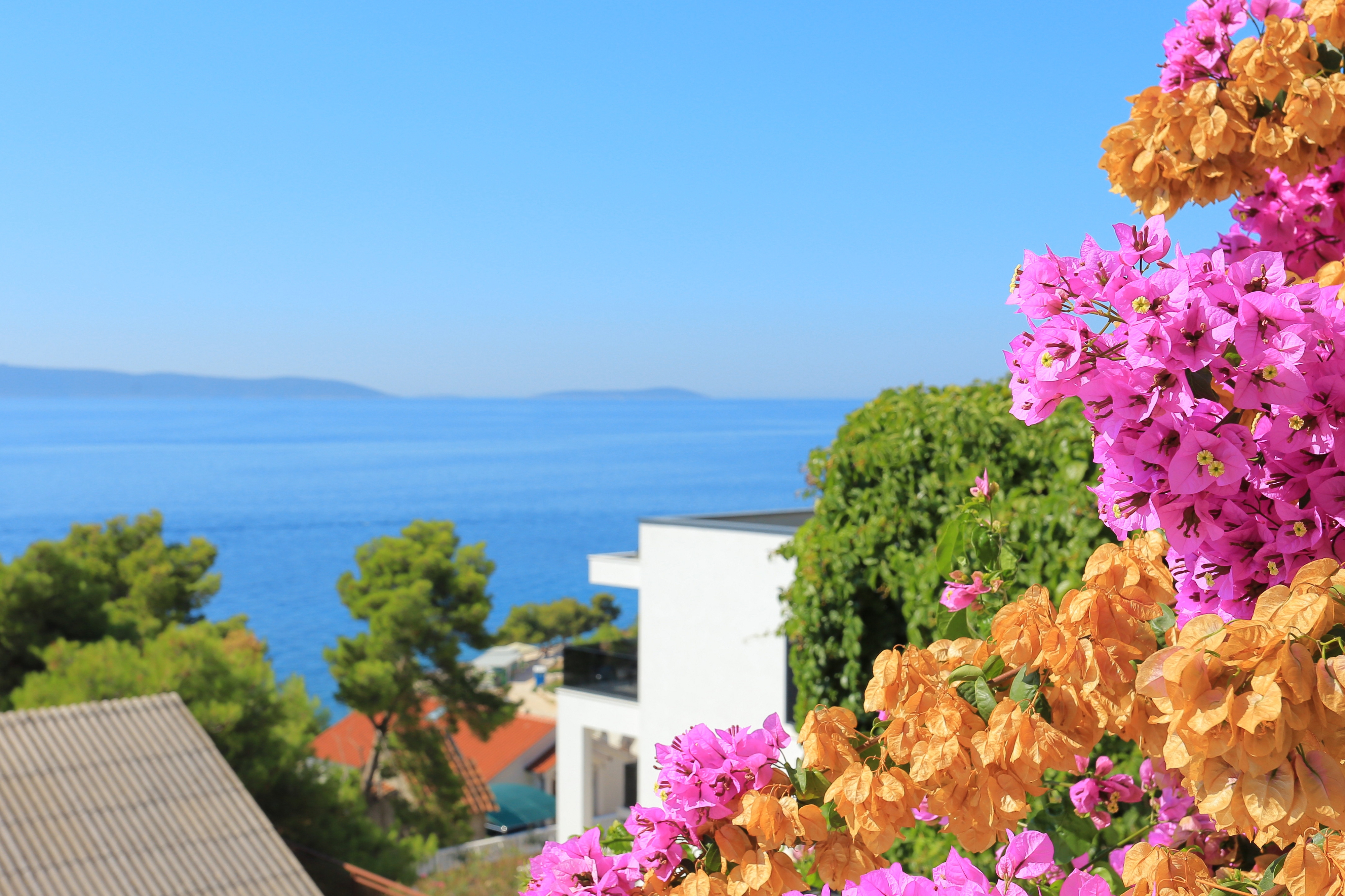 One bedroom apartment with terrace and sea view Rastići, Čiovo  A-a