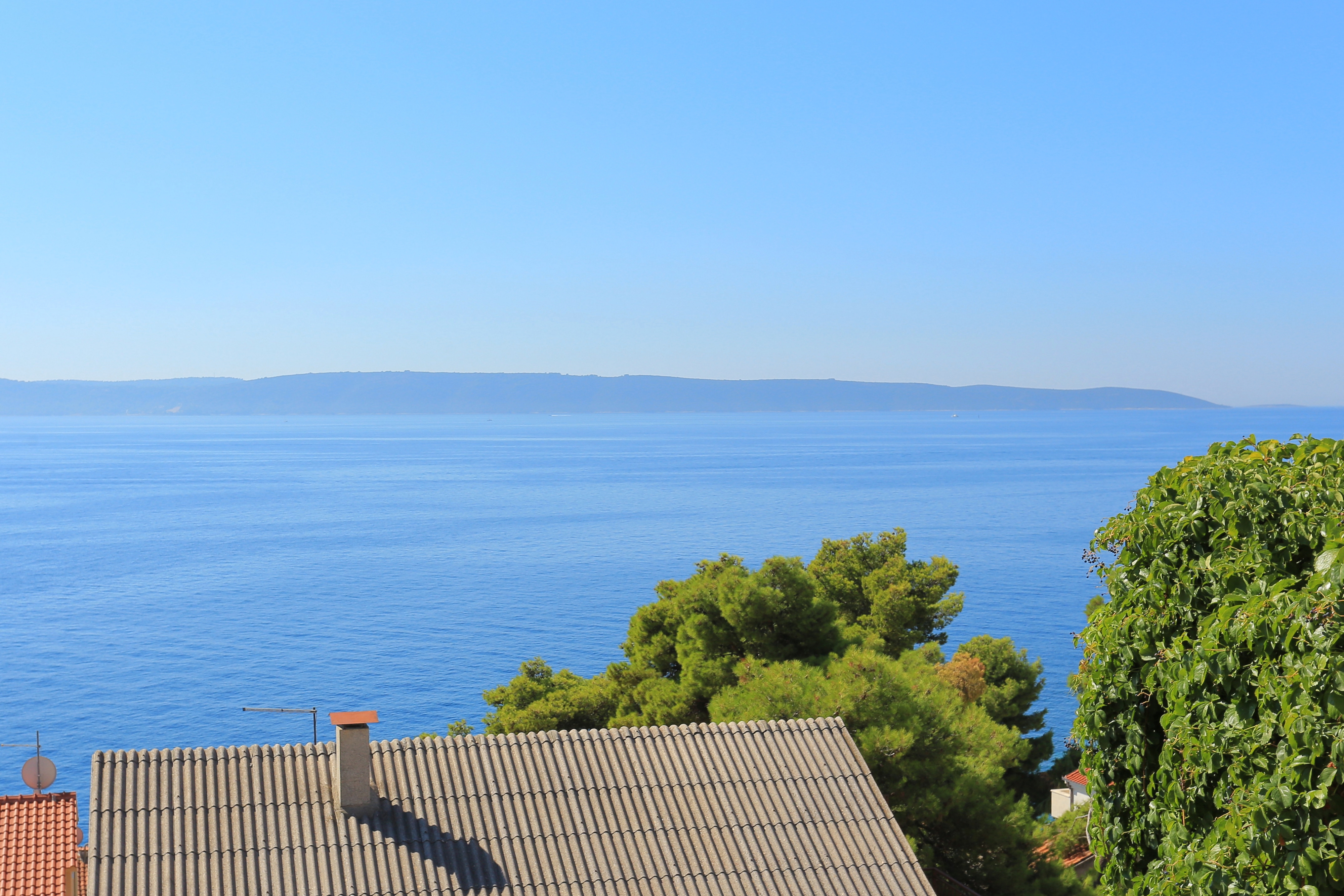 One bedroom apartment with terrace and sea view Rastići, Čiovo  A-b