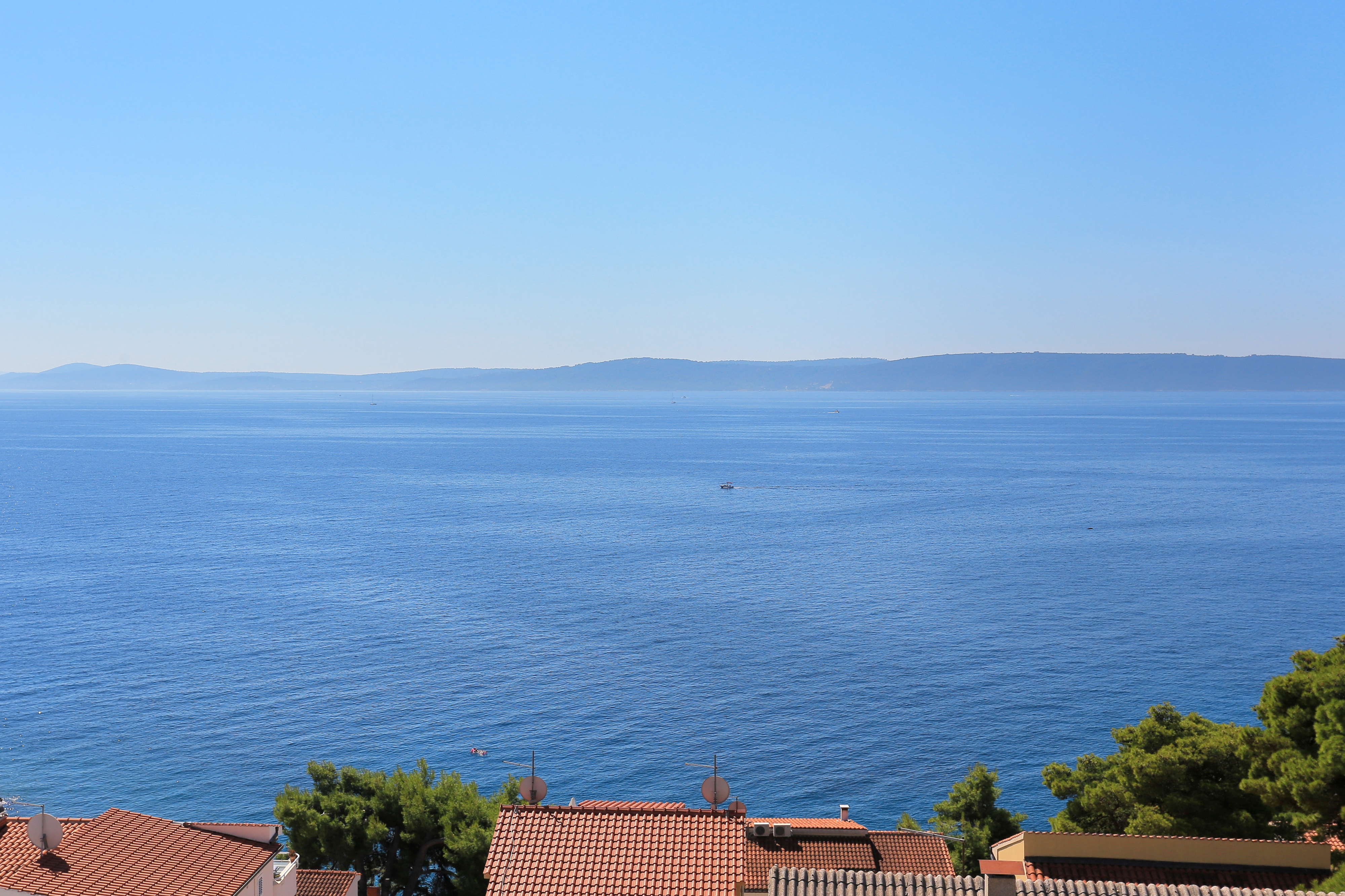 One bedroom apartment with terrace and sea view Rastići, Čiovo  A-d