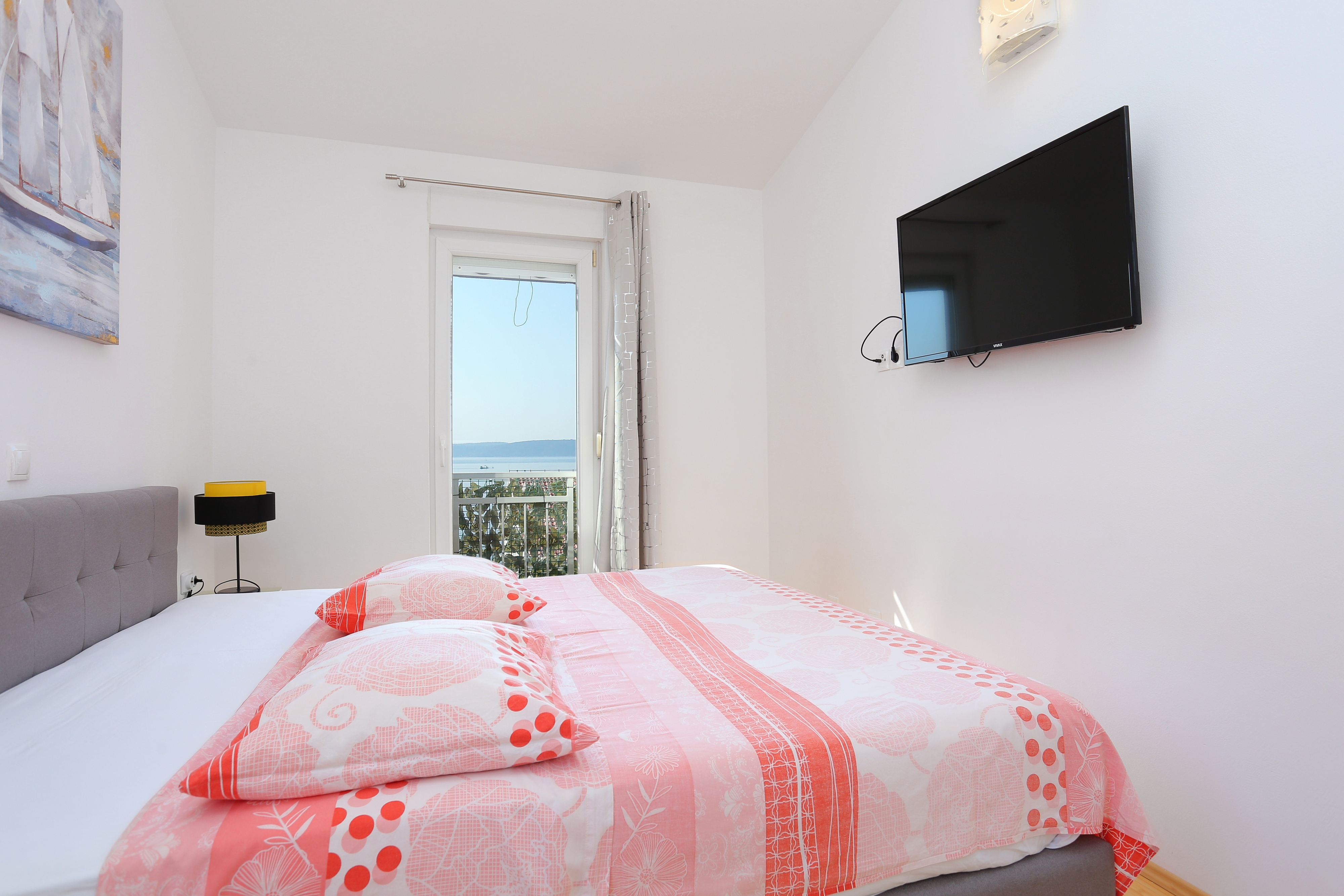 Three bedroom apartment with terrace and sea view Rastići, Čiovo  A-a