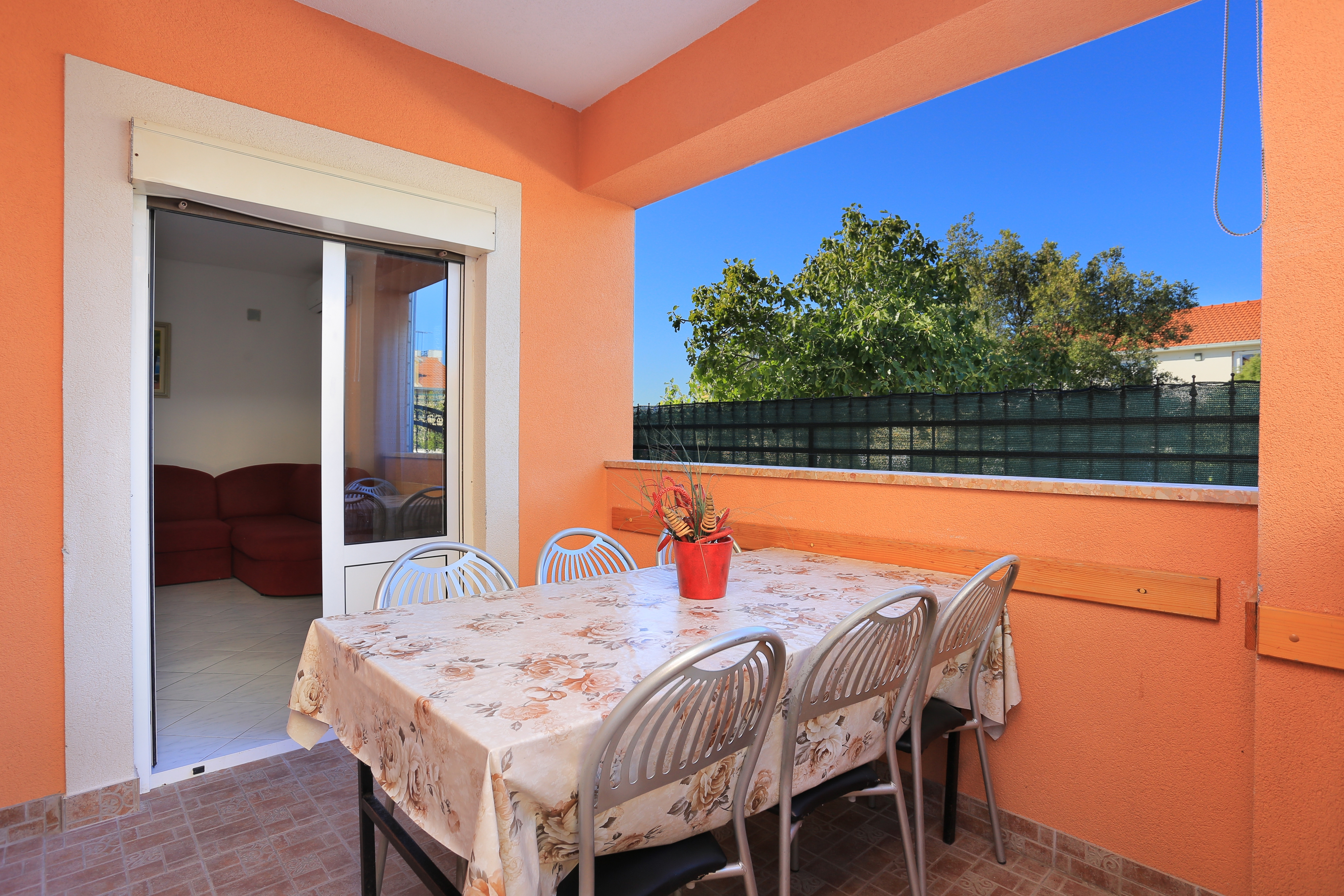 Three bedroom apartment with terrace Kanica, Rogoznica  A-a