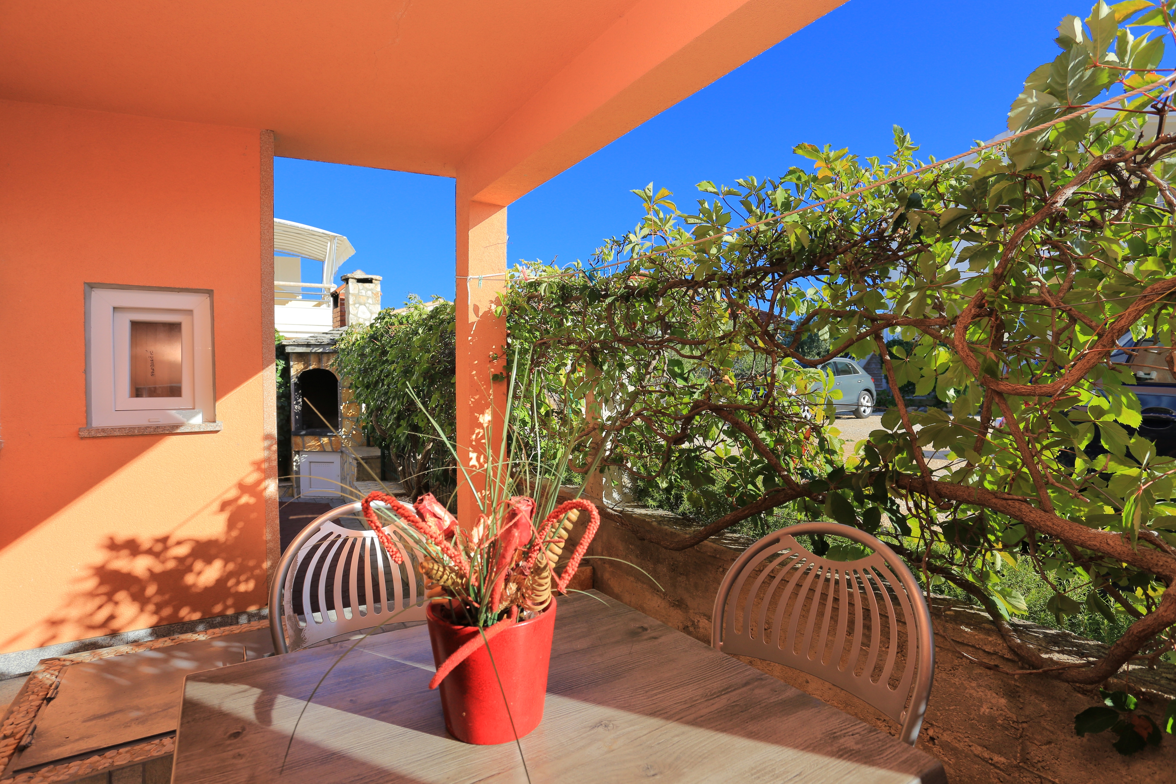 Three bedroom apartment with terrace Kanica, Rogoznica  A-a