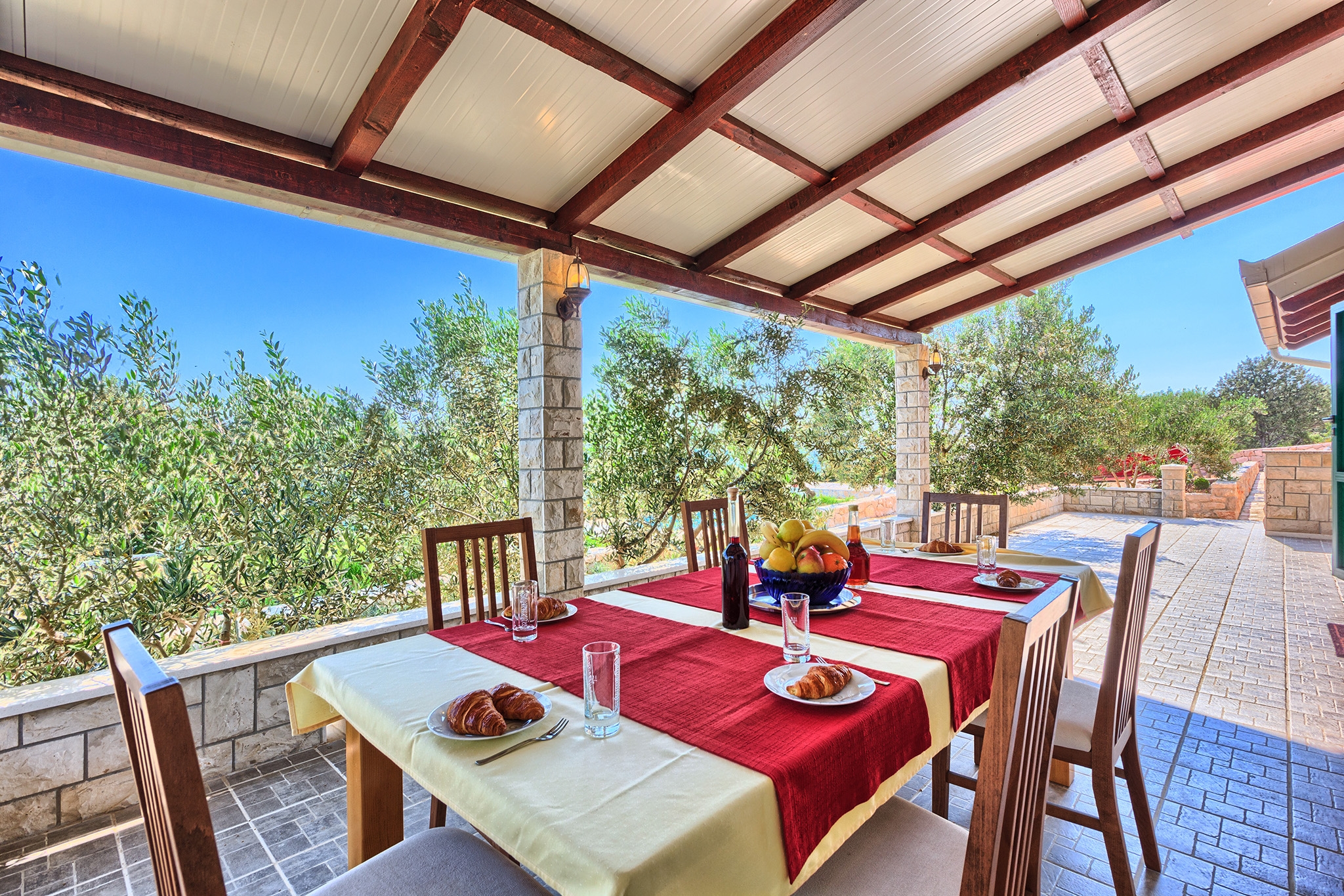 Four bedroom house near beach Cove Široka, Čiovo  K