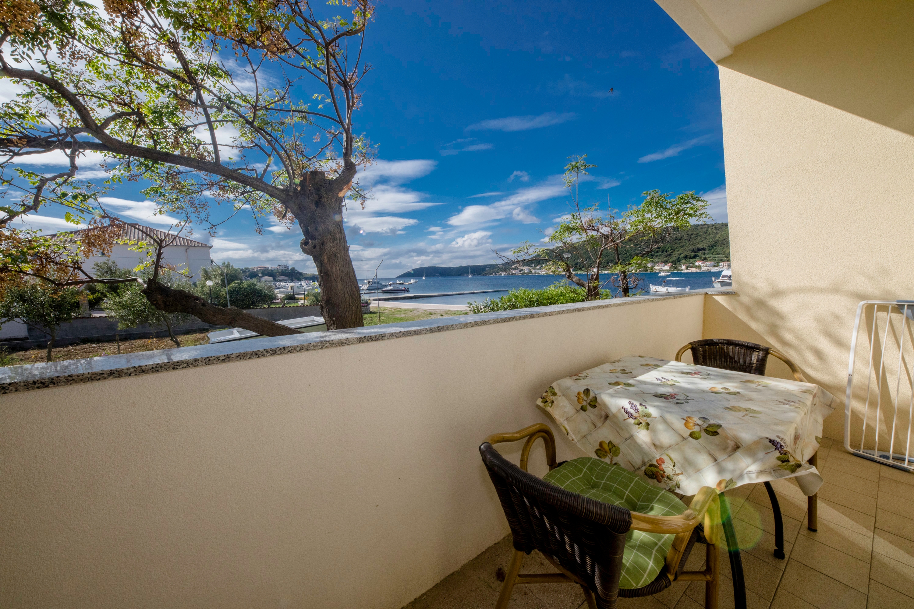 One bedroom apartment with balcony and sea view Supetarska Draga - Donja, Rab (A-11769-b)