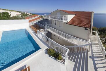 Property Zavode, Omiš, Property 11786 - Apartments with pebble beach.