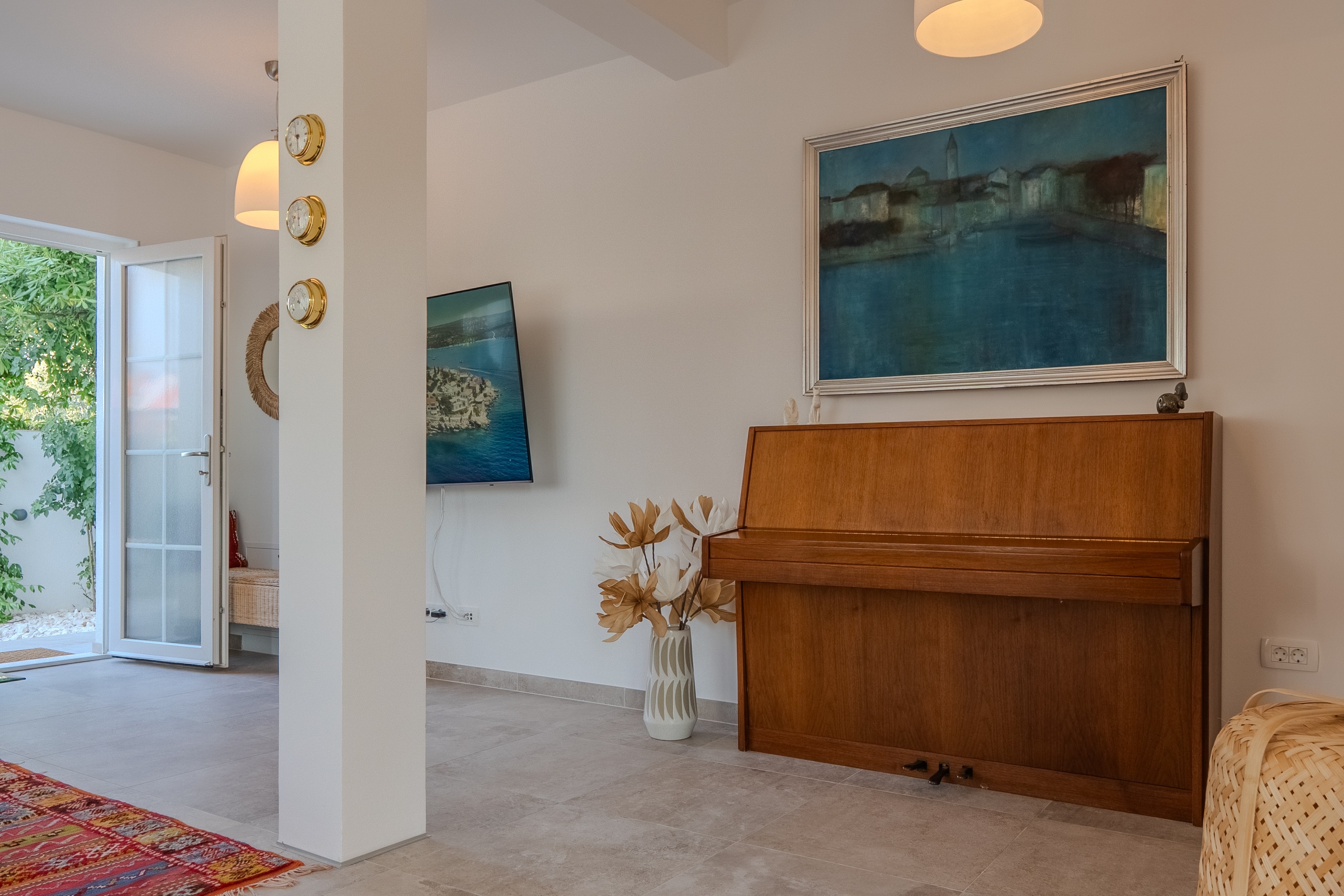Three bedroom apartment with terrace Arbanija, Čiovo  A-c