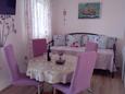 Dining room Drvenik Veliki, Dining room in the apartment, air condition available and WiFi.