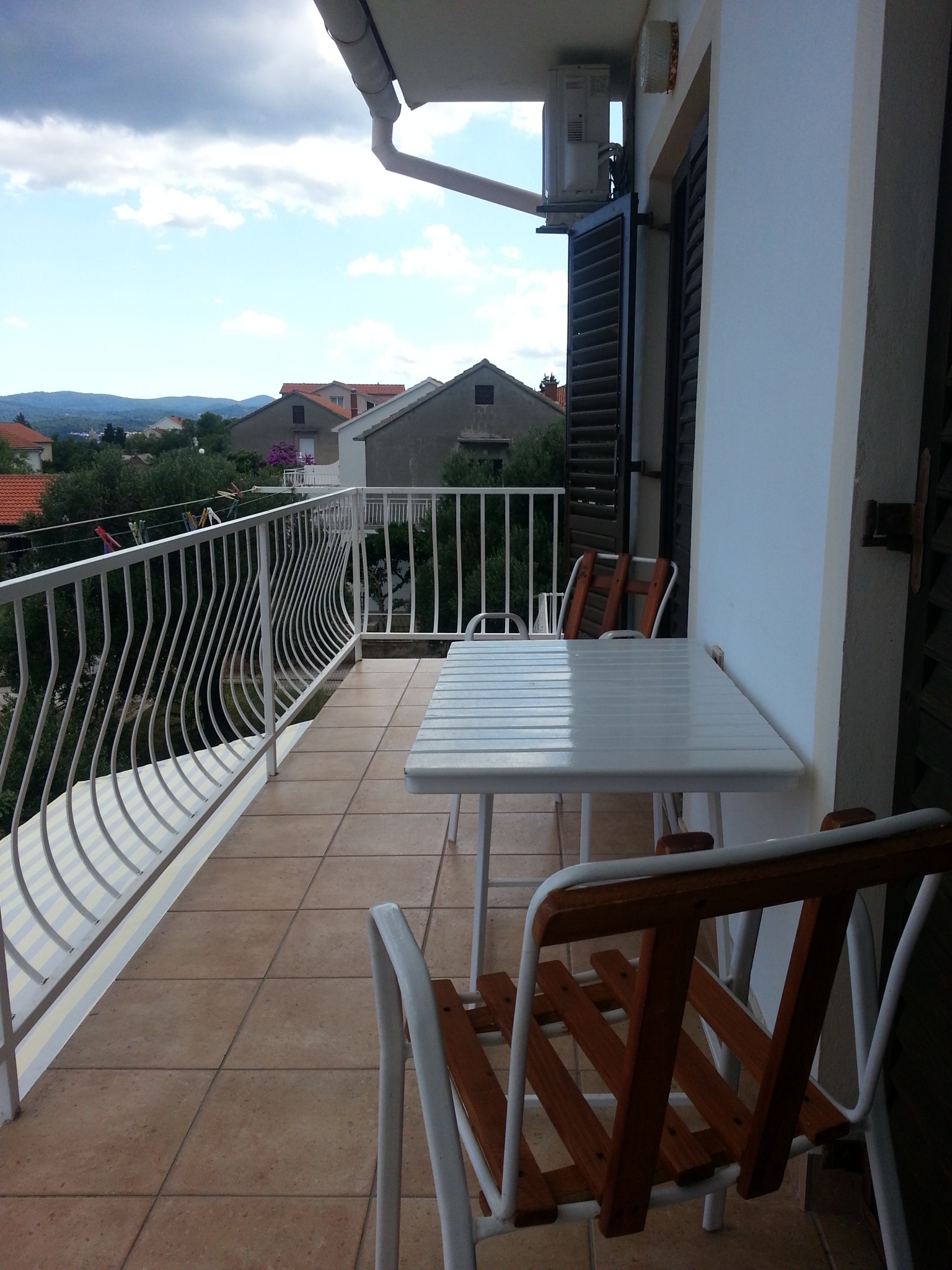 Two bedroom apartment with balcony and sea view Orebić, Pelješac  A-a