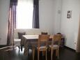 Dining room Pinezići, Dining room in the apartment, dostupna klima i WIFI.