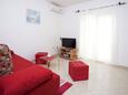 Obývací pokoj Zečevo Rtić, Obývací pokoj v ubytování typu apartment, s klimatizací a WiFi.