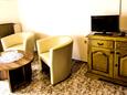 Obývací pokoj Zambratija, Obývací pokoj v ubytování typu apartment, WiFi.