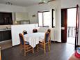 Dining room Prožurska Luka, Dining room in the apartment, (pet friendly) and WiFi.