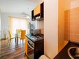 Ljubač, Kuchyně v ubytování typu apartment, WiFi.