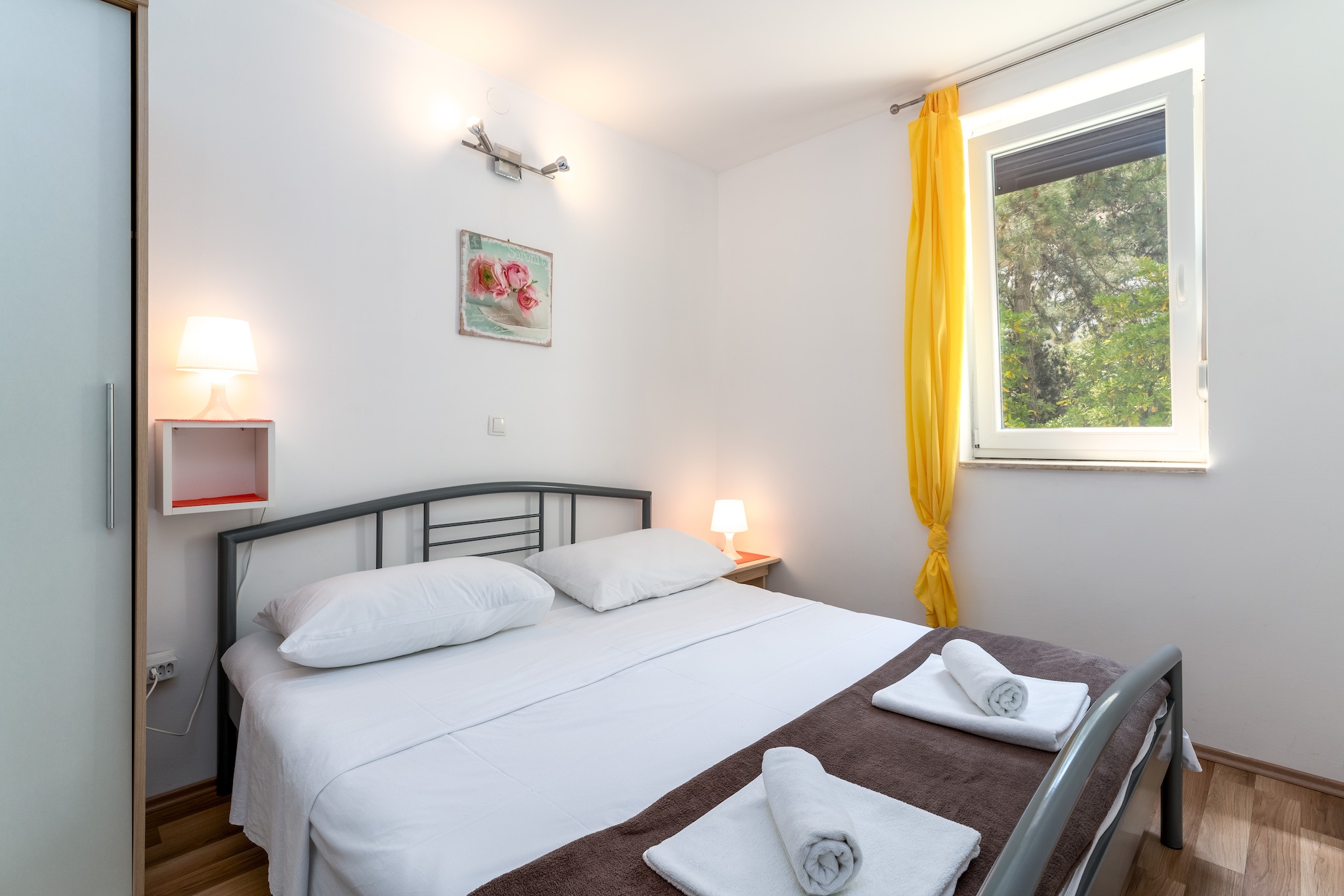 Two bedroom apartment with air-conditioning Baška, Krk  A-a