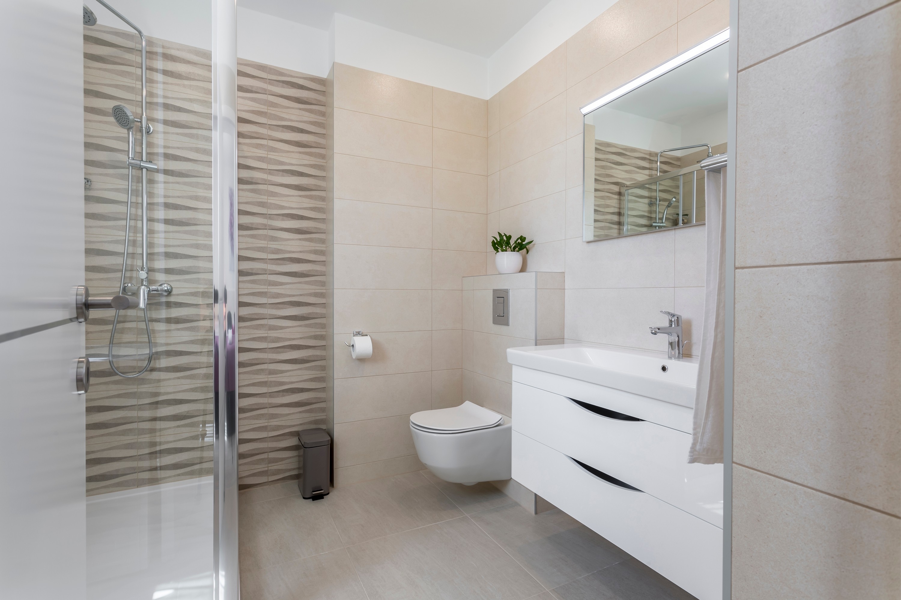 Two bedroom apartment with terrace and sea view Podstrana, Split  A-a