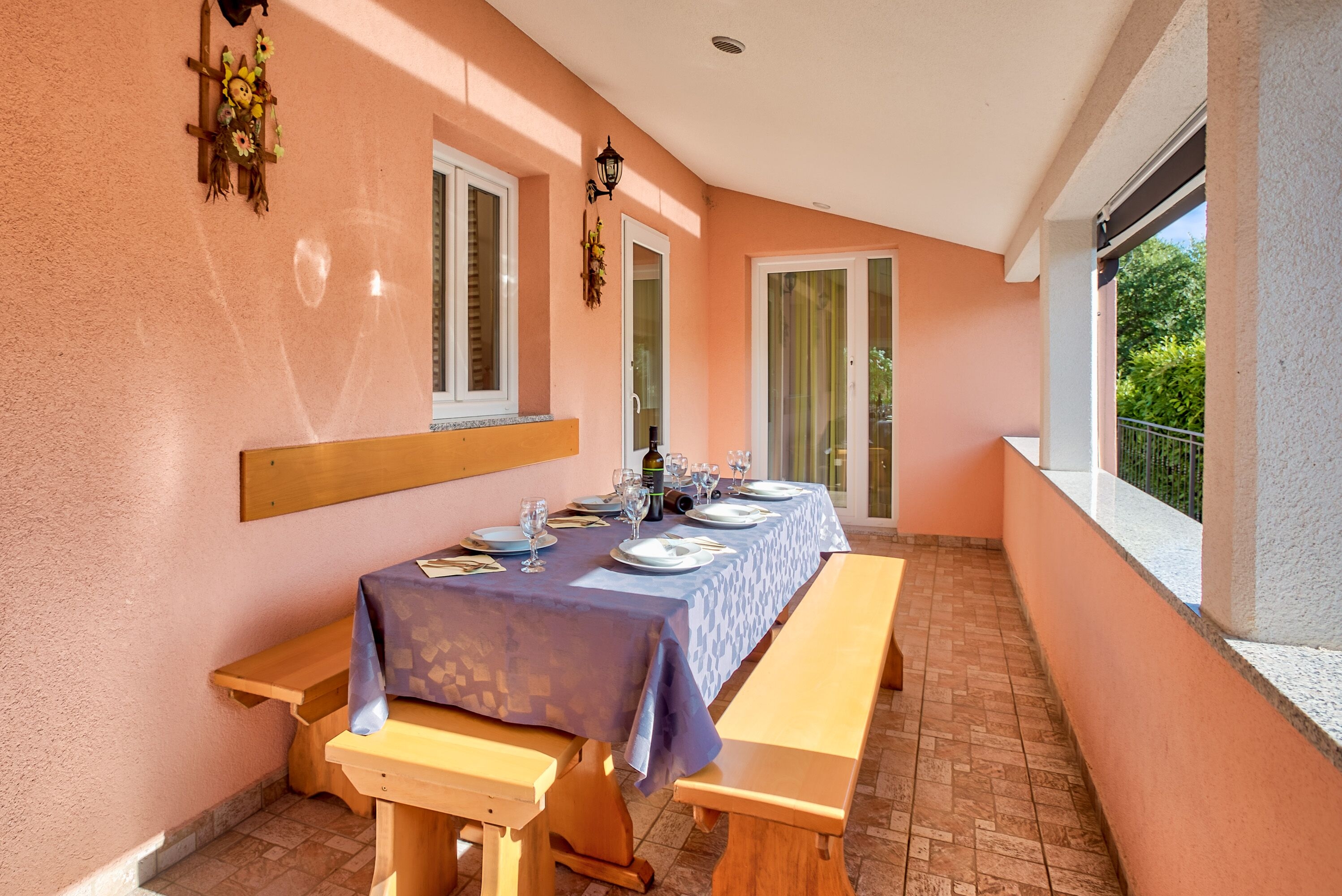 Three bedroom house with terrace Ripenda, Labin  K