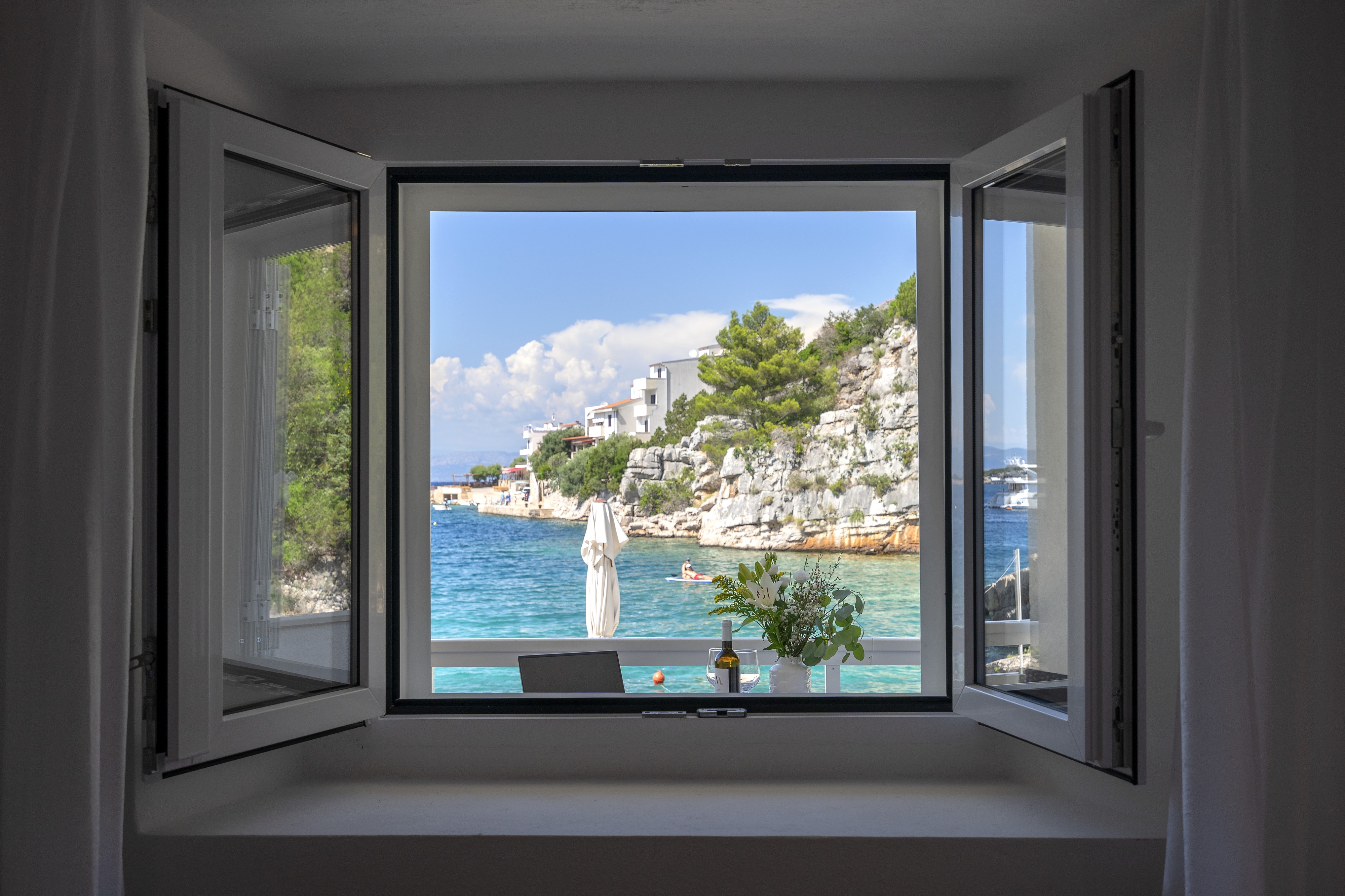 Two bedroom house near beach Cove Pokrivenik, Hvar  K
