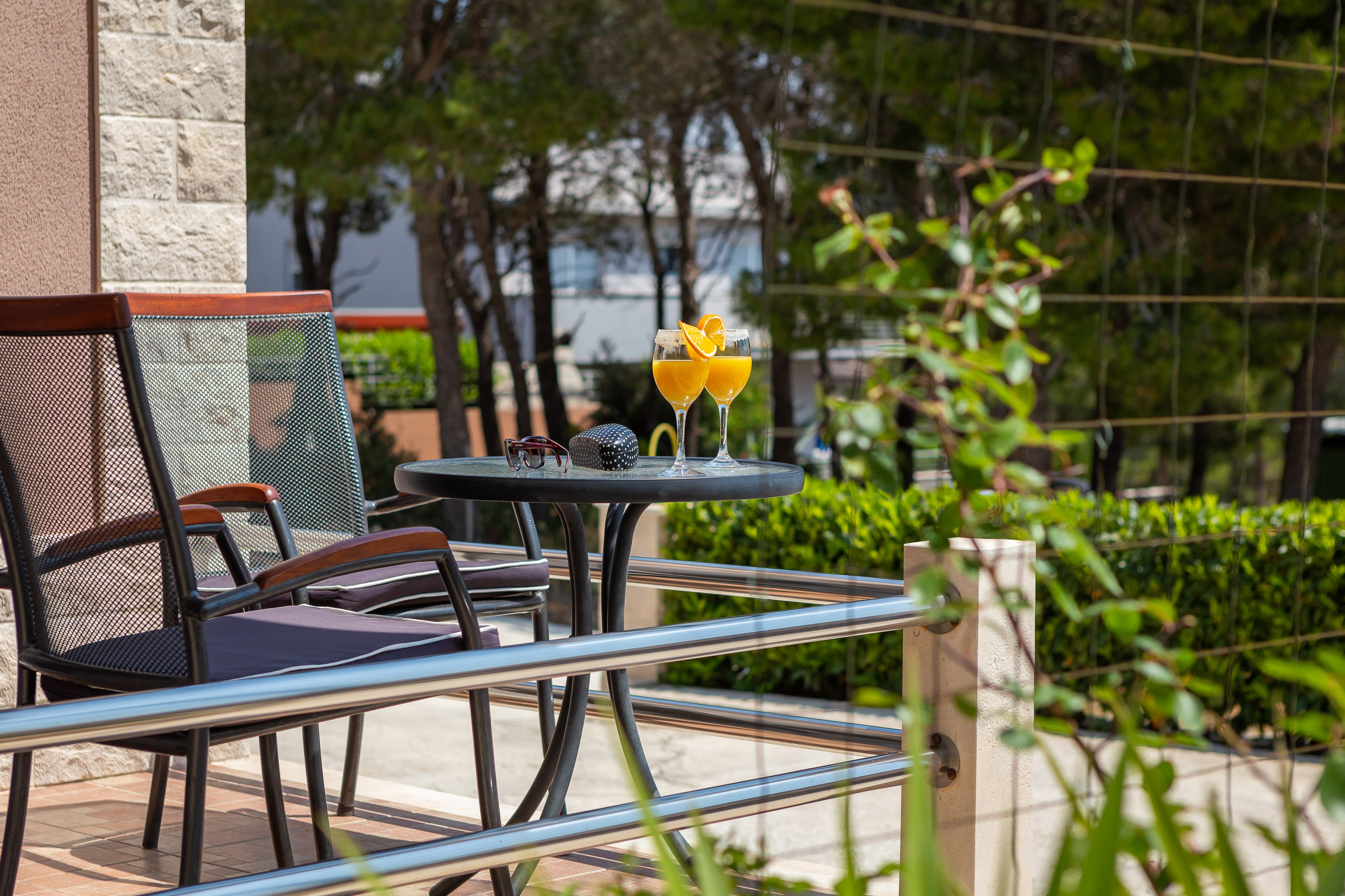 One bedroom apartment with terrace and sea view Cove Osibova, Brač  A-a