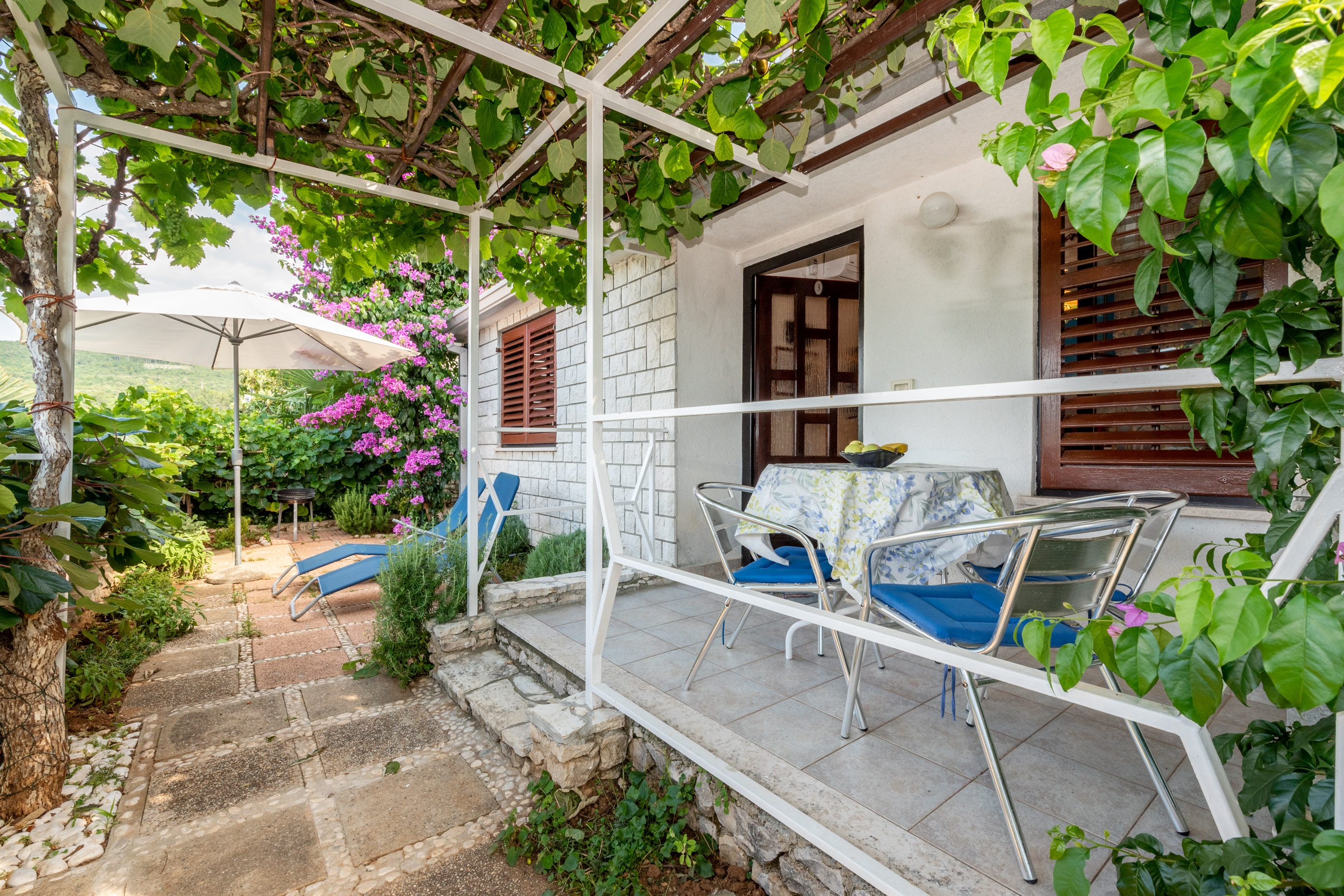 Two bedroom apartment with terrace and sea view Rabac, Labin  A-c