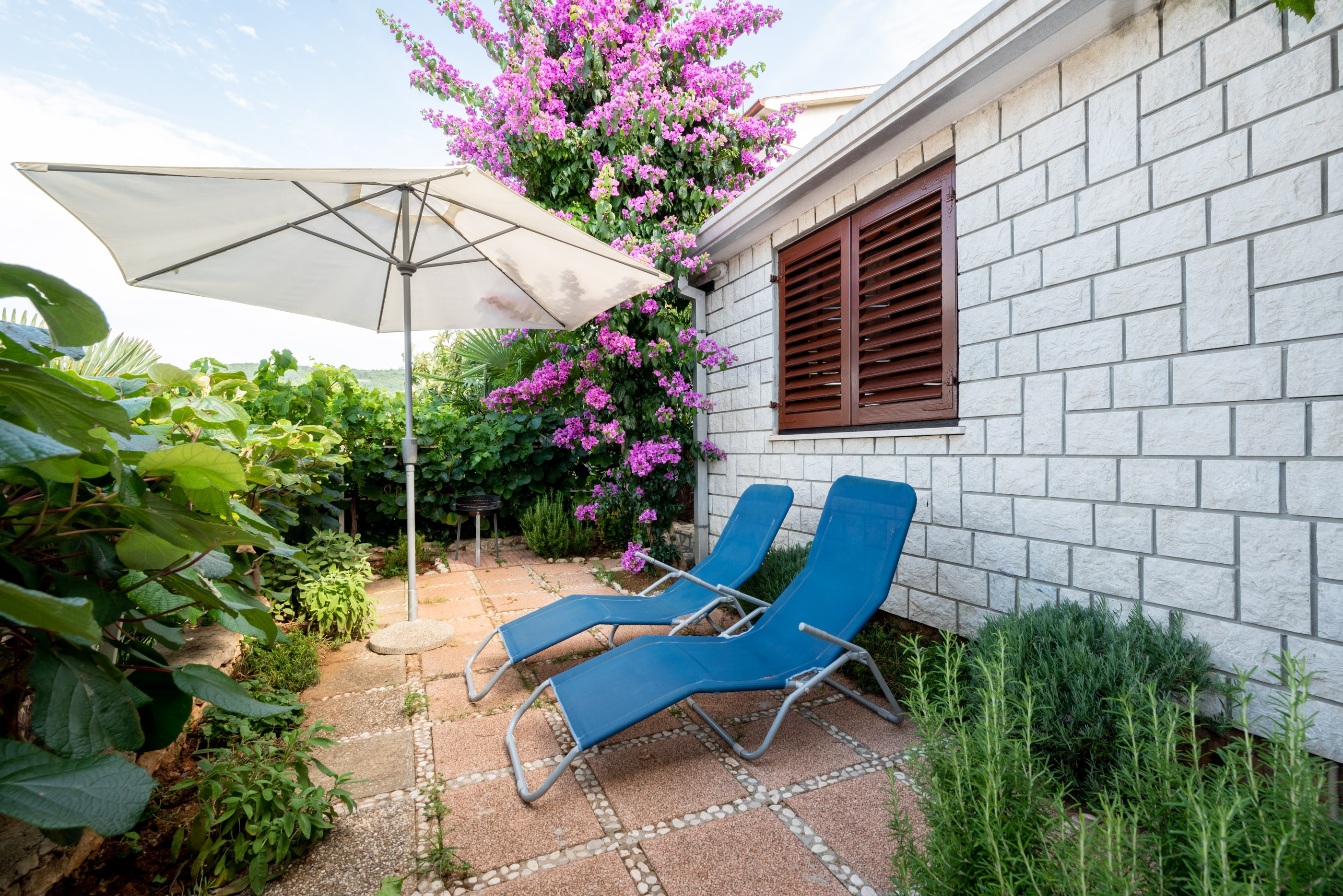 Two bedroom apartment with terrace and sea view Rabac, Labin  A-c