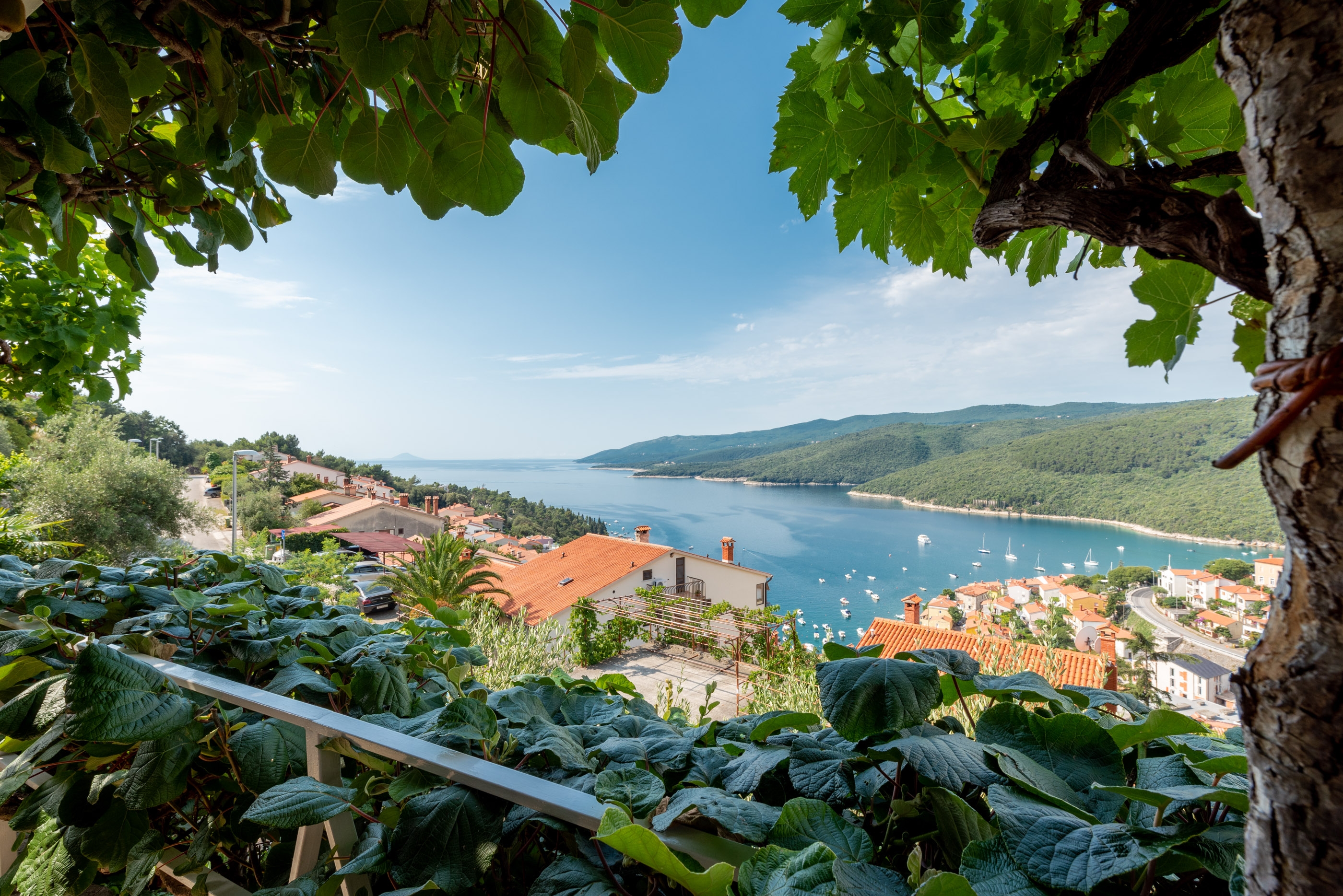 Two bedroom apartment with terrace and sea view Rabac, Labin  A-c