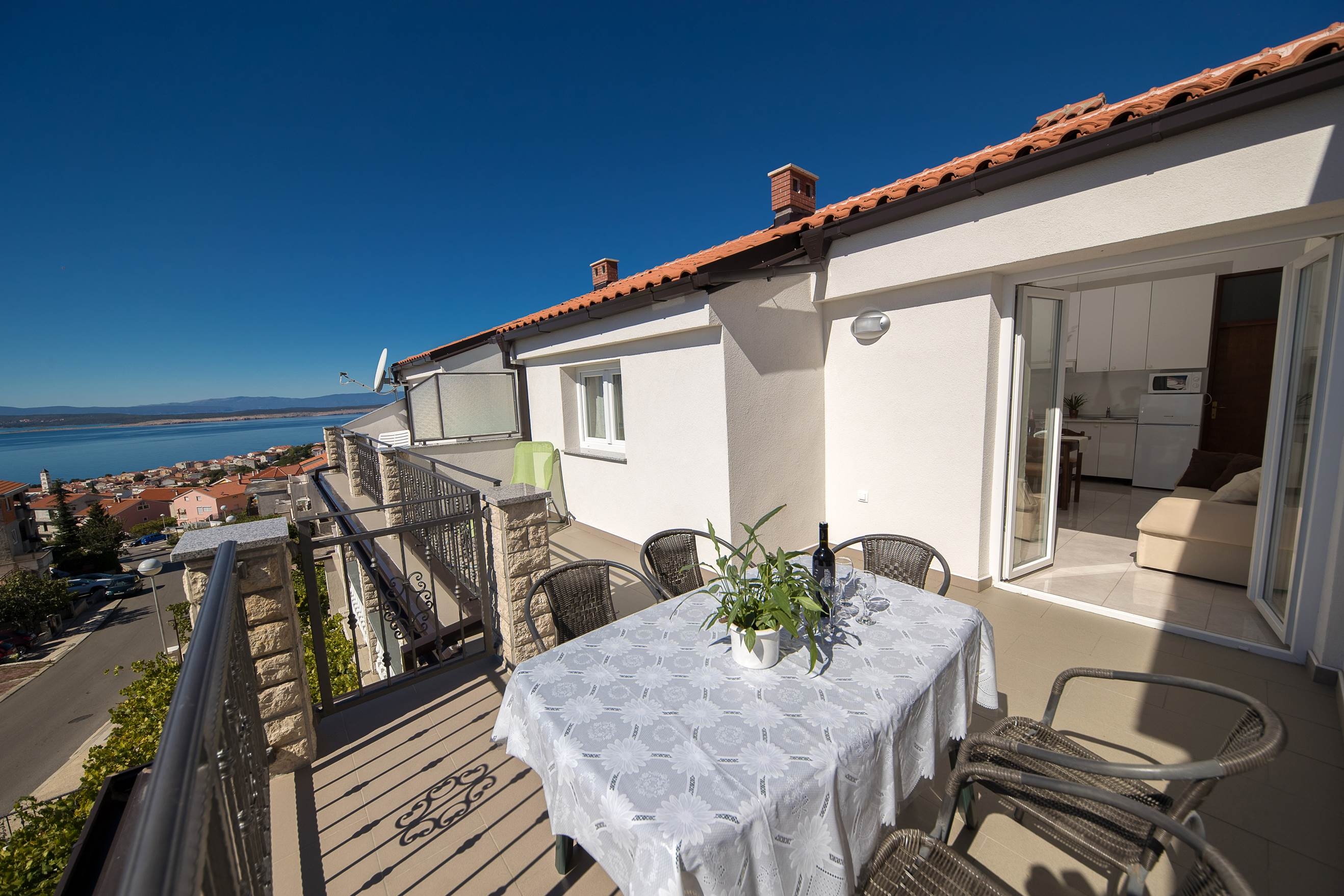 Two bedroom apartment with terrace and sea view Crikvenica (A-12116-d) Two bedroom apartment with terrace and sea view Crikvenica (A-12116-d)