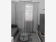 Obývací pokoj Crikvenica, Obývací pokoj v ubytování typu apartment, s klimatizací a WiFi.