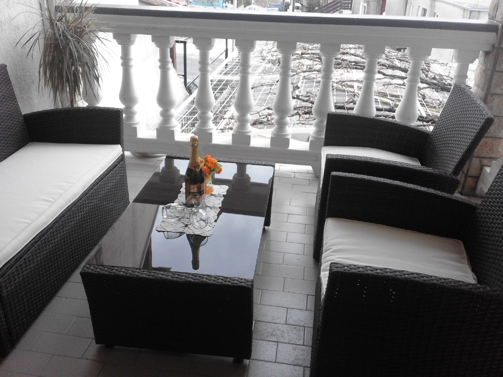 One bedroom apartment with terrace and sea view Crikvenica  A-e