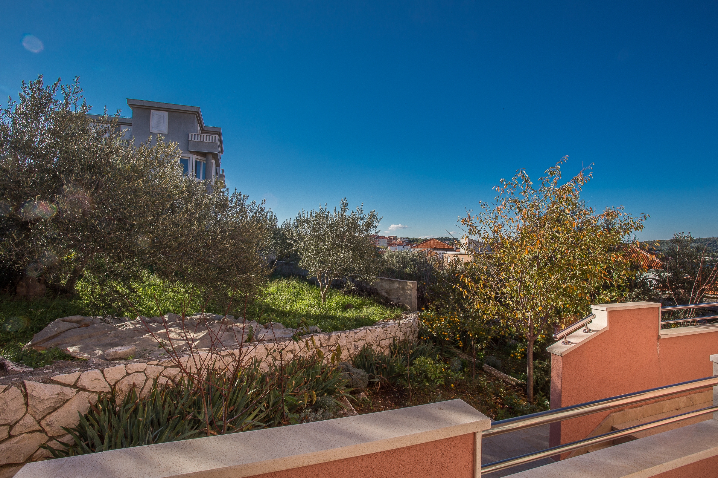 One bedroom apartment with terrace Okrug Gornji, Čiovo  A-c