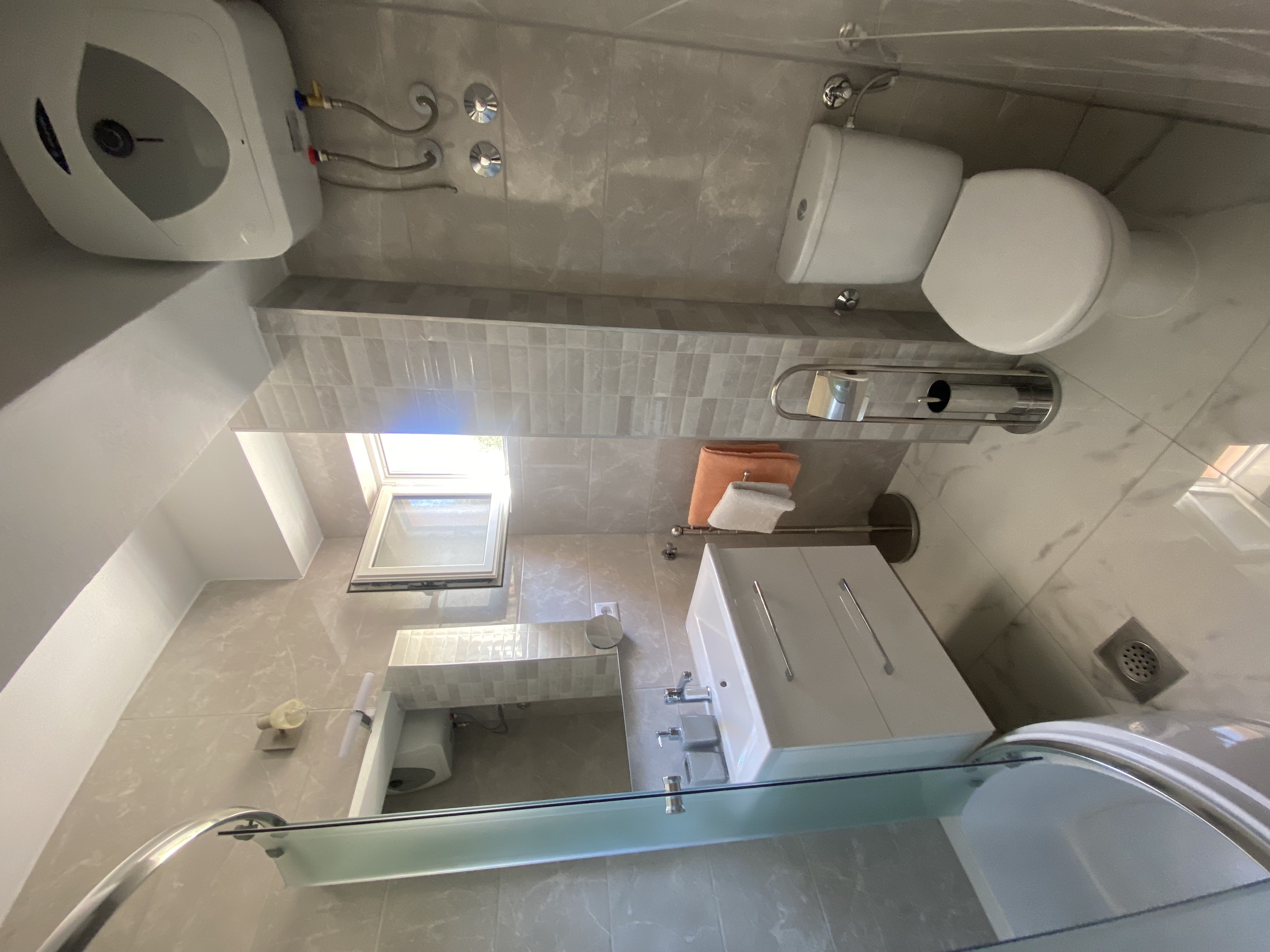 One bedroom apartment with terrace Okrug Gornji, Čiovo  A-c
