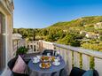 Zaton Mali, Balkon in folgender Unterkunftsart apartment, mit Meerblick und WiFi.