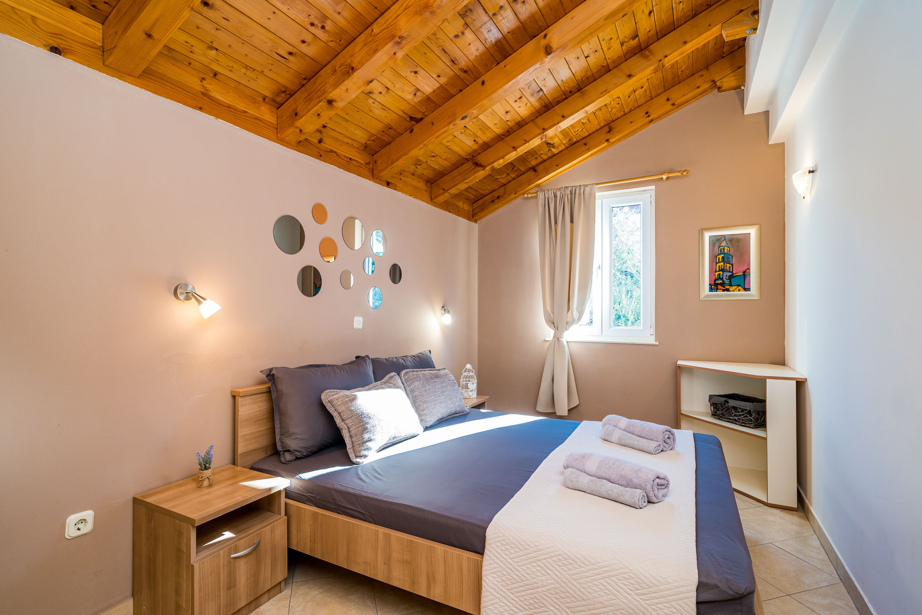 Jednosobni apartman s balkonom i pogledom na more Zaton Mali, Dubrovnik  A-a