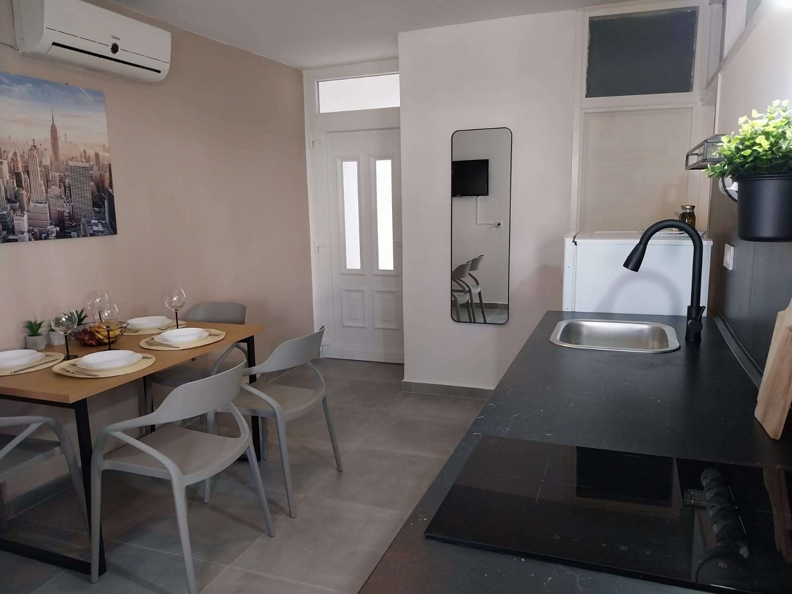 Two bedroom apartment with terrace Tribunj, Vodice (A-12144-d)
