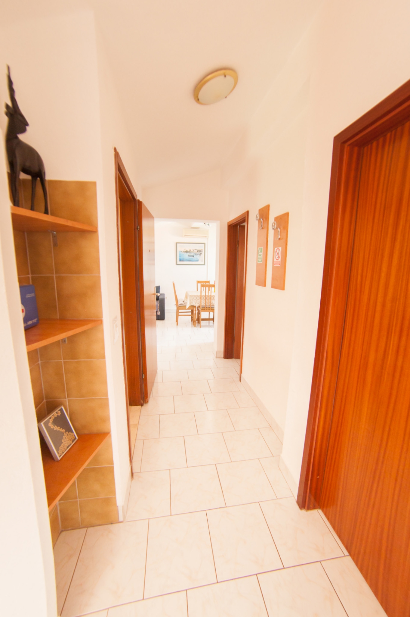 Three bedroom apartment with balcony and sea view Slatine, Čiovo  A-a