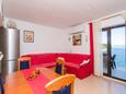 Living room Prožurska Luka, Living room in the apartment, air condition available, (pet friendly) and WiFi.