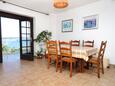 Dining room Zavala, Dining room in the apartment, dopusteni kucni ljubimci i WIFI.